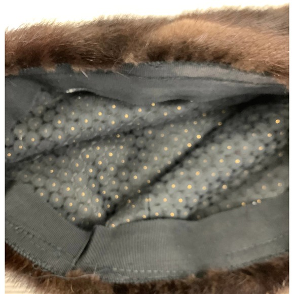 Vintage 1950s Era Mink Hat (HG) - Picture 5 of 7